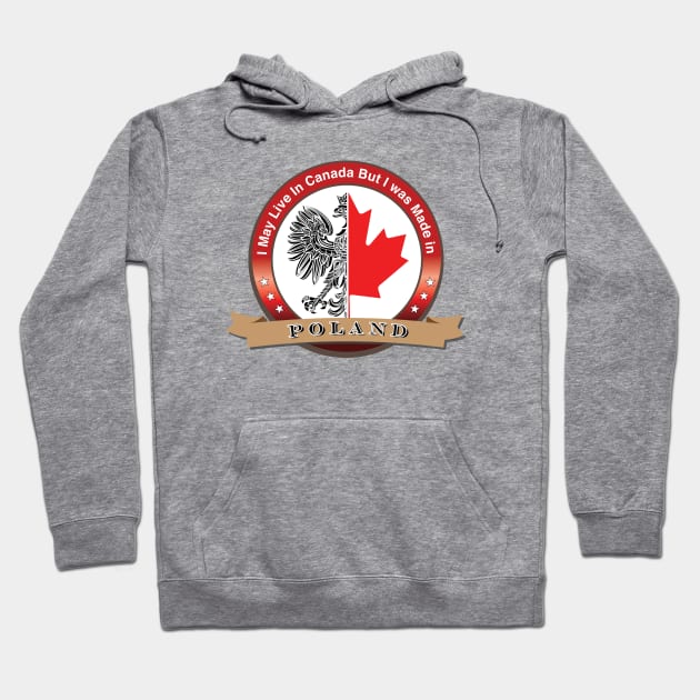 Polish Canadian Hoodie by Estudio3e